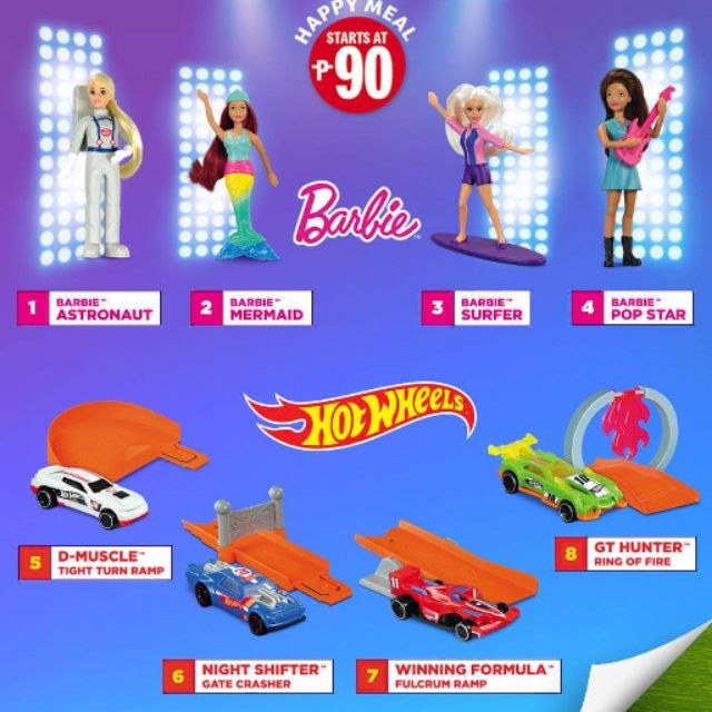 happy meal hot wheels 2019