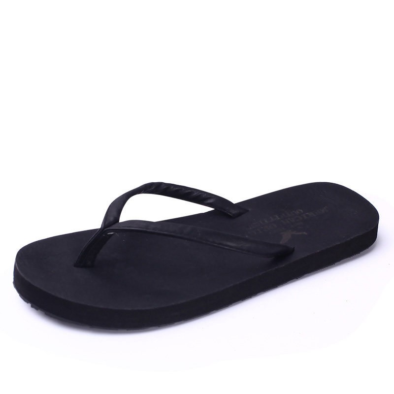 soft leather flip flops