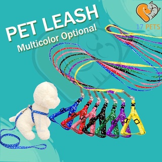【17 Pet】Nylon Pet Leash Dog Leash Cat Leash Puppy Leash Kitty Adjustable
