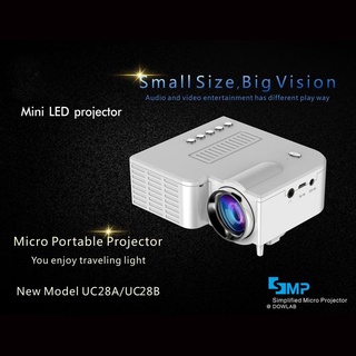 Home Projector Mini Miniature Portable 1080P HD Projection Mini LED Projector For Home Theater Enter