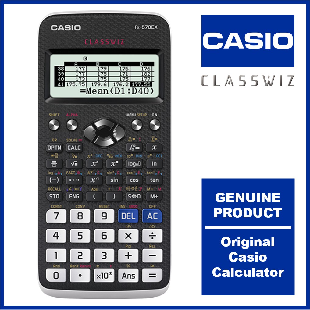 casio calculator 570ex