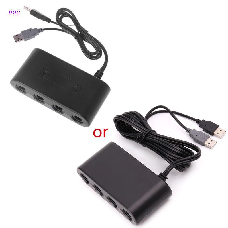 Dou 3 In 1 Gc To Wii U Pc Switch Gamecube Controller Adapter Converter Pc Usb For Nintendo Shopee Philippines