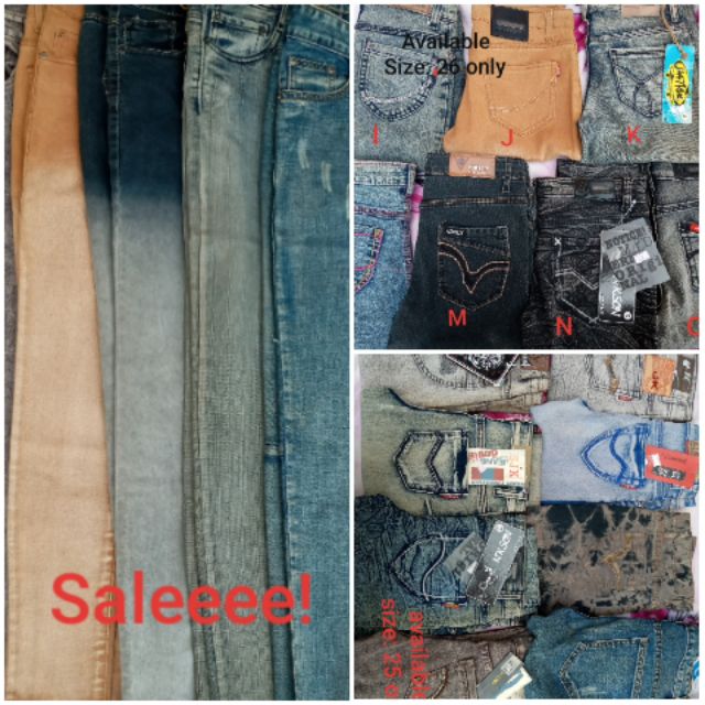 sale only jeans