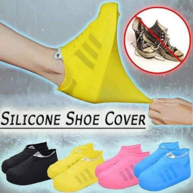 Rainproof Waterproof Silicone Shoes Covers Rain Boots NonSlip Washable