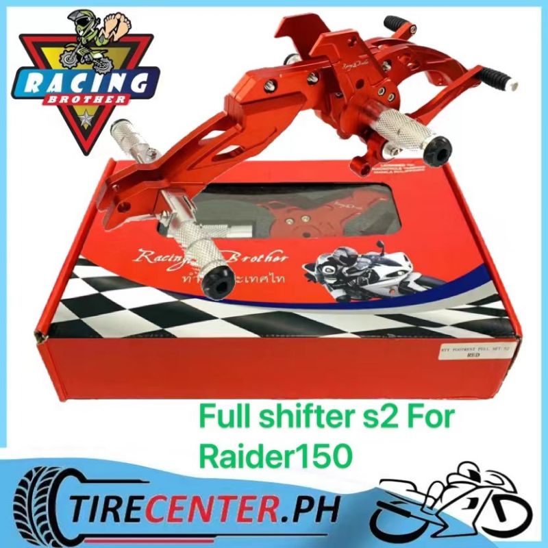 Full Shifter S2 For Raider150 Carb or Fi Rear set Racing brother