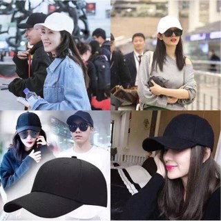 Simple Studio Unisex Korean Plain Baseball Cap good quality Unisex #4