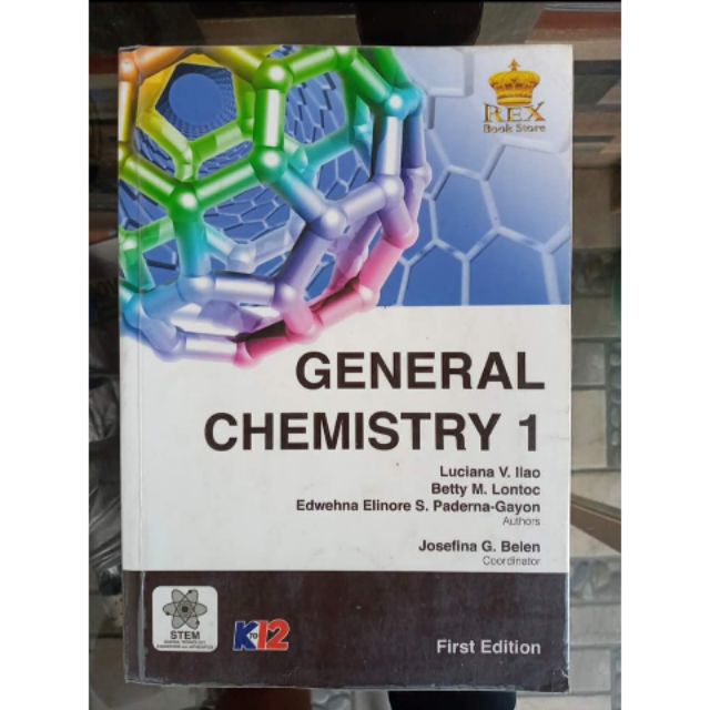 GENERAL CHEMISTRY 1 (SHS BOOKS) | Shopee Philippines