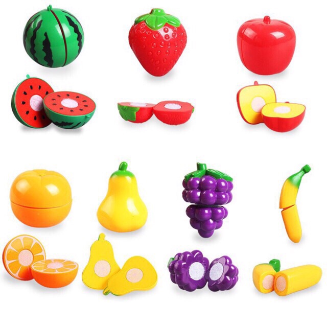 children's play fruit and vegetables