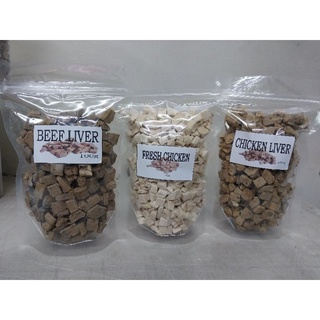 Freeze Dried Snack Food Treat Cat Dog Pet 100g each  3 Flavor  Sampler Pack