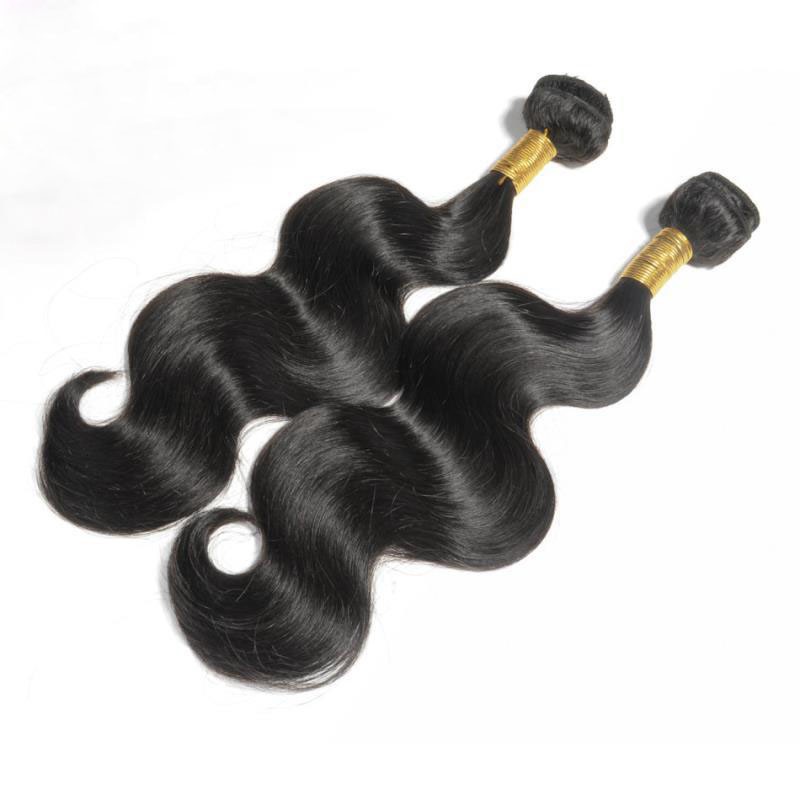 Bb Wigs Brazilian Wave Bundles Lace Closure Virgin Human Hair