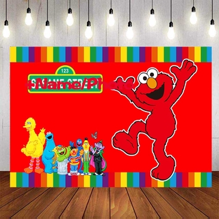 elmo birthday background