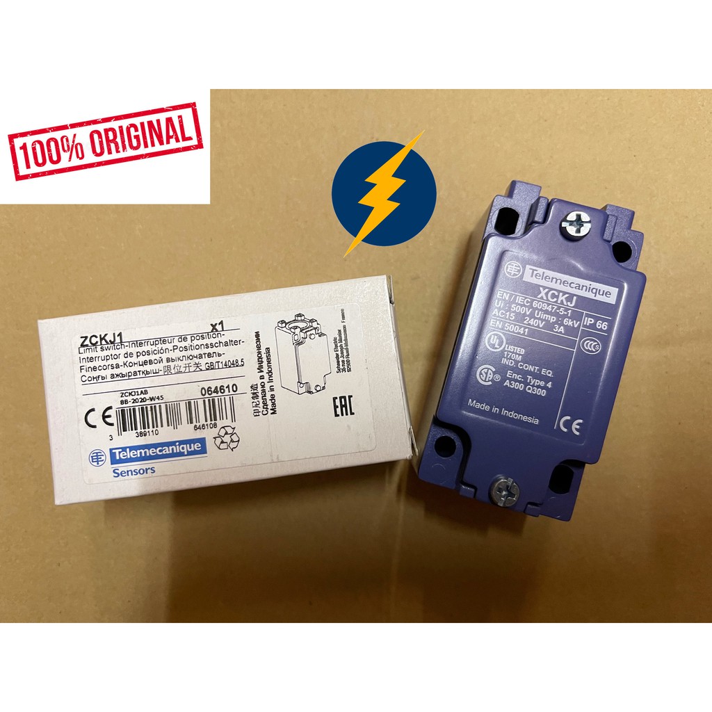 Schneider ZCKJ1 Limit switch body ZCKJ fixed w/o display 1NC+1NO
