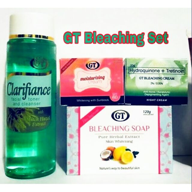 Gt Bleaching Whitening Set Shopee Philippines