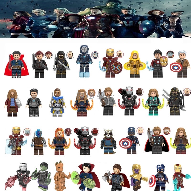 miniature avengers figures