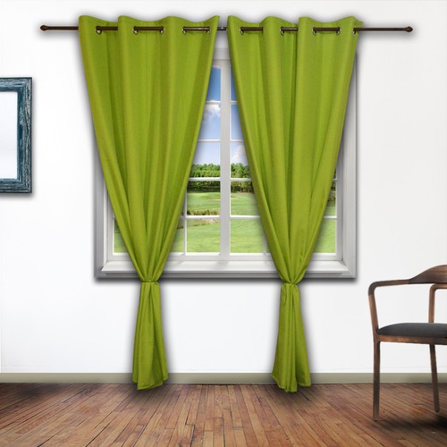 Ysabelle Olive Green Curtain Shopee Philippines