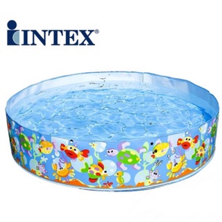 inflating intex pool