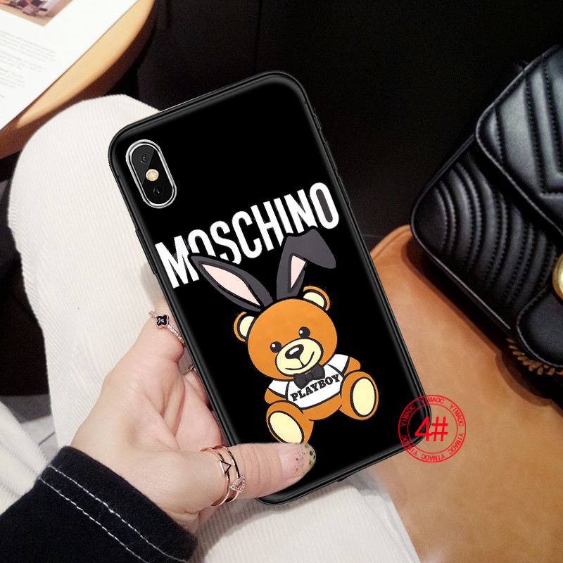 MOSCHINO PLAYBOY iPhoneケース8 - iPhoneケース