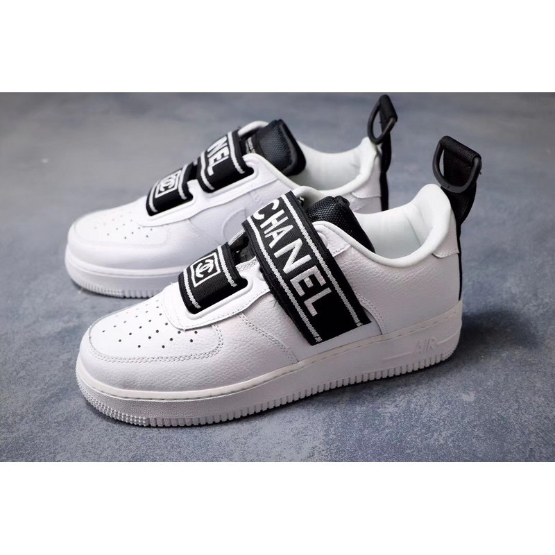 chanel nike air force 1 shoes