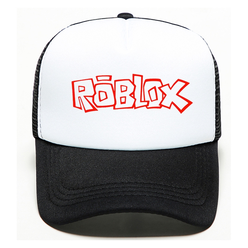 Roblox Game Baseball Cap Cartoon Sunscreen Duck Tongue Cap Shopee Philippines - roblox nike hat