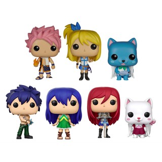 Funko POP Fairy Tail Natsu Lucy Happy 