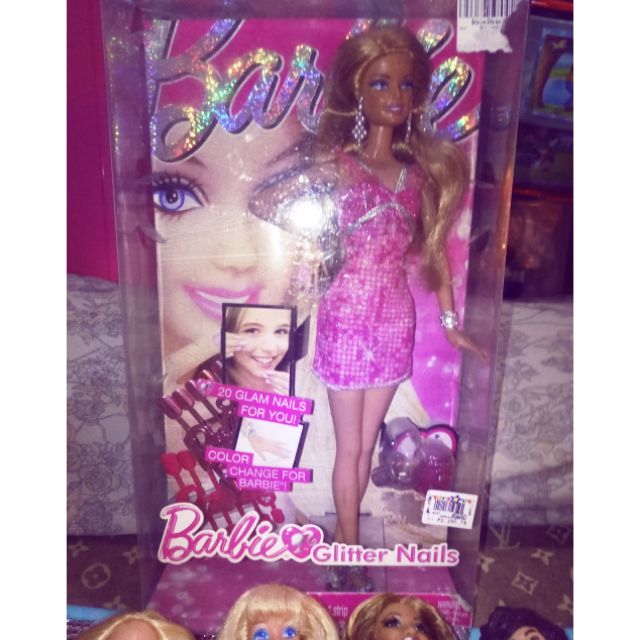 barbie glitter doll