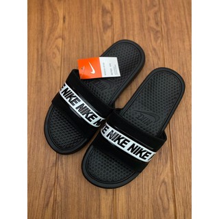 nike benassi off white