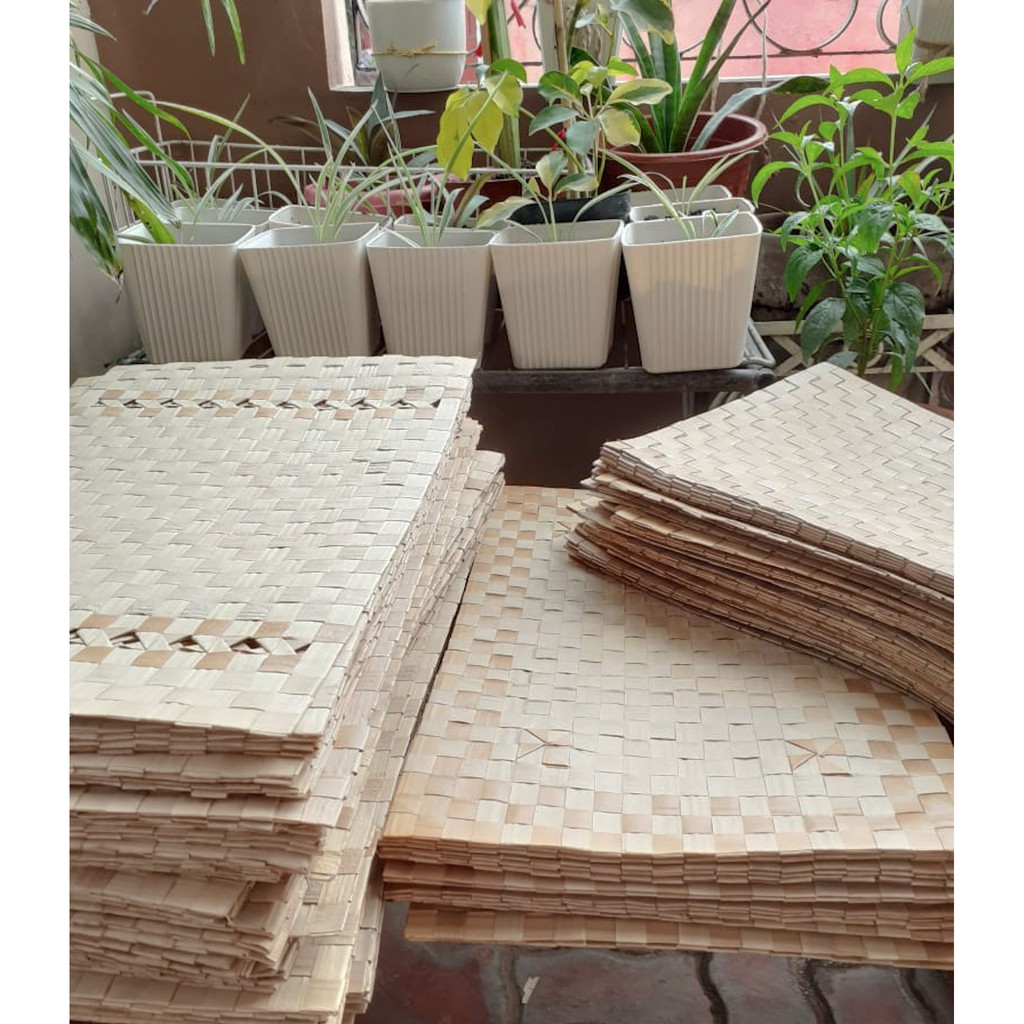 PLACEMATS album 3/3 (BURI LEAVES) Local made/ native Shopee Philippines