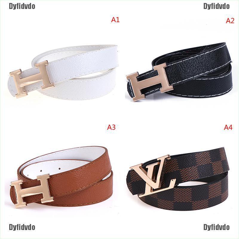 designer belt with h
