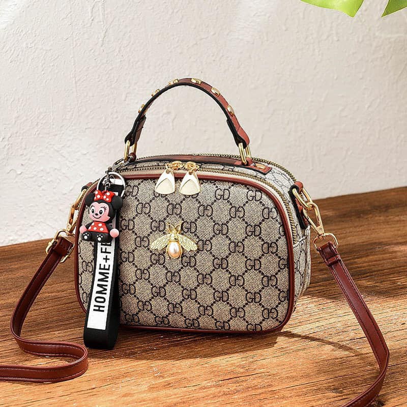 Korean Fashion Sling Bag with Keychain for Women | Shopee Philippines