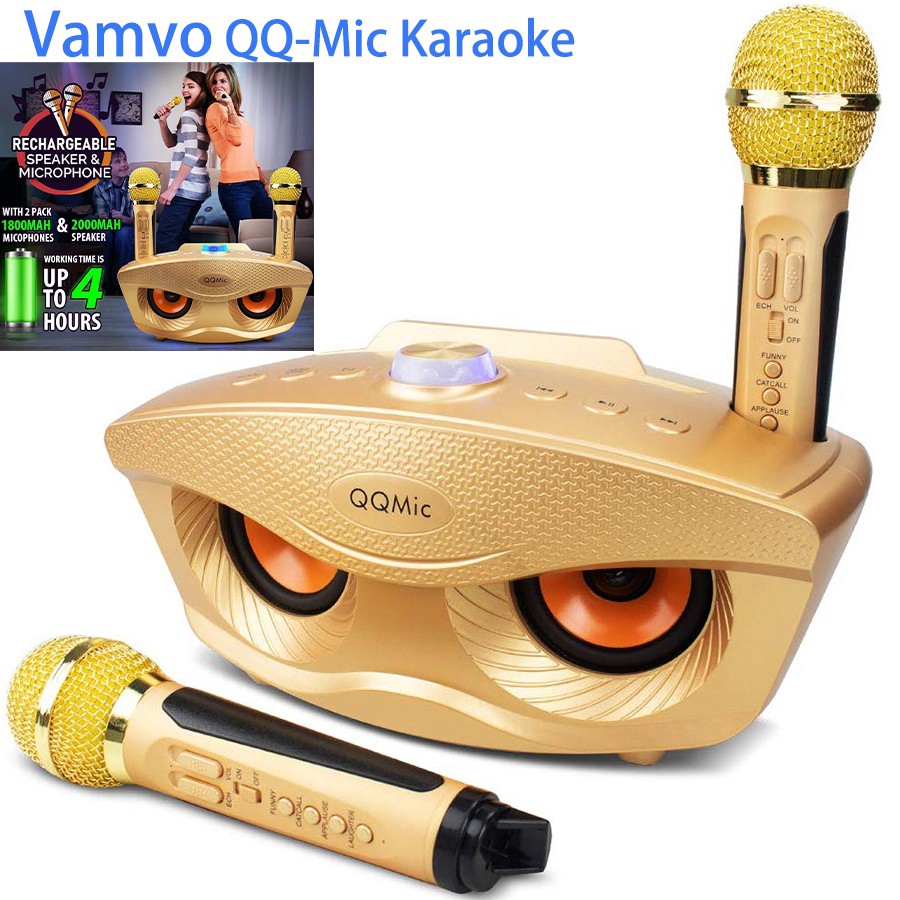 rechargeable microphone and speaker