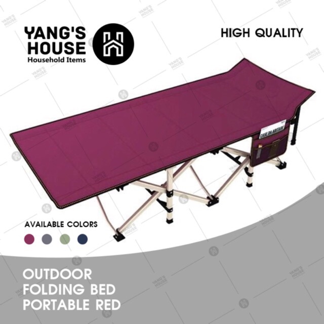 Outdoor folding bed portable bed Shopee Philippines