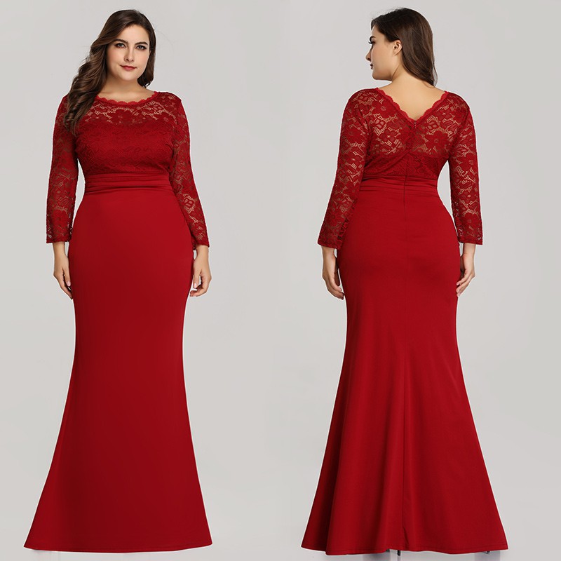 maroon long dress for wedding