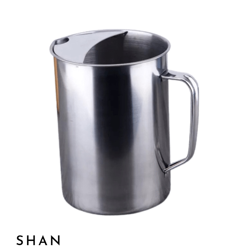 SHAN Kitchenwares Stainless Steel Water Jug Pitcher | Shopee Philippines
