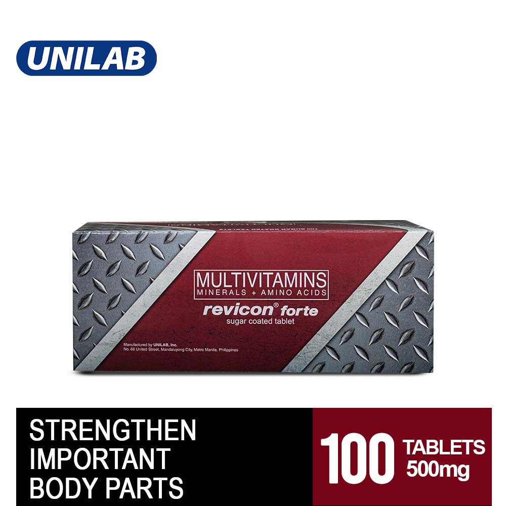 Revicon Forte 100 tablets Multivitamins (For Strong Body and Improve