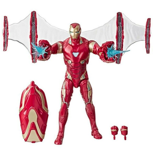 marvel legends iron man mark 50 and iron spider 2 pack