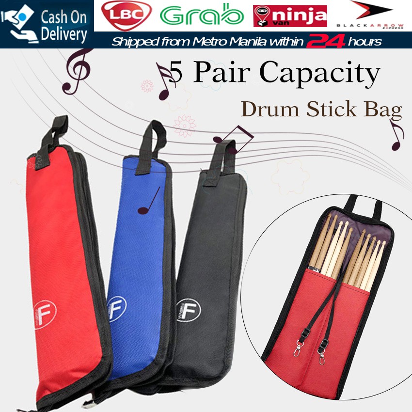 High Quality Drum Stick Bag Case Durable Waterproof Storage Pouch