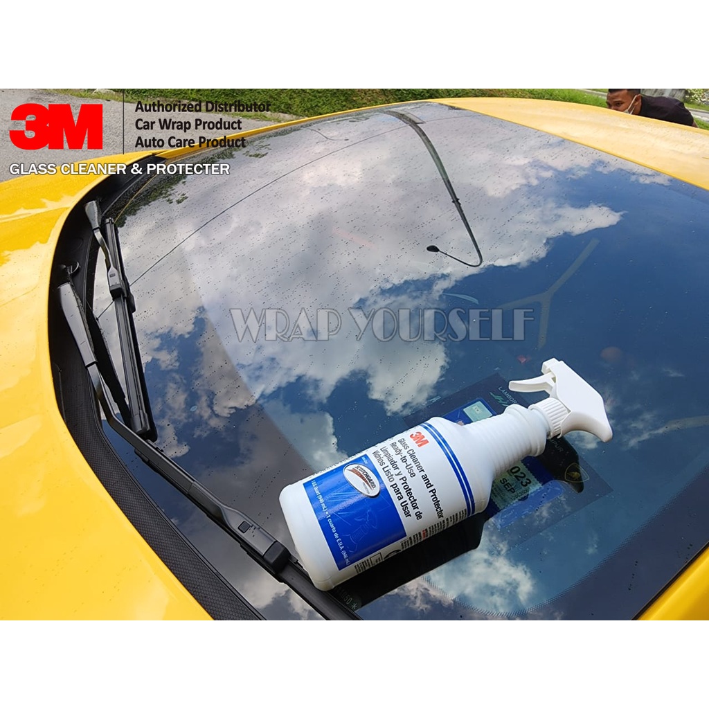 3M Scotchgard Glass Cleaner & Protector 1 Qrt Windows and Mirrors