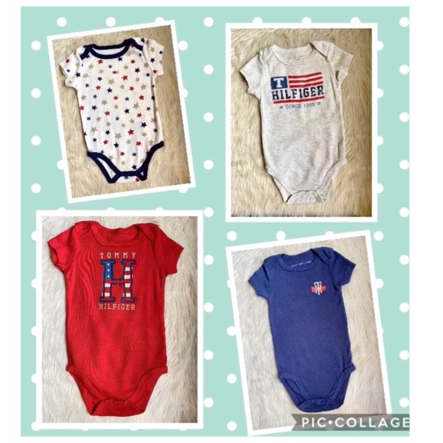 tommy hilfiger onesies