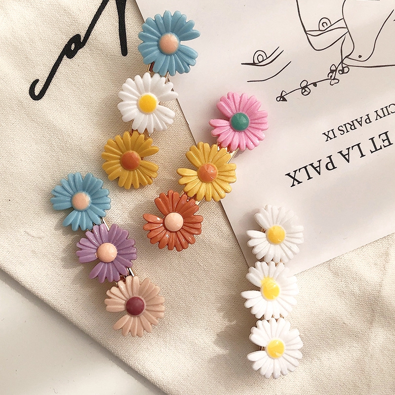 flower hair clips for babies