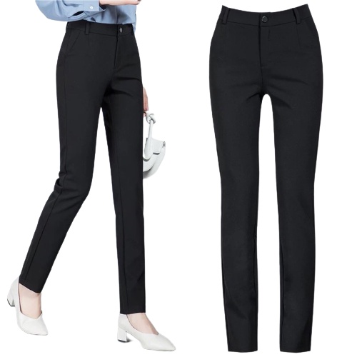 Black Slacks Pants for Women L4XL Office Slacks Formal Pants Shopee