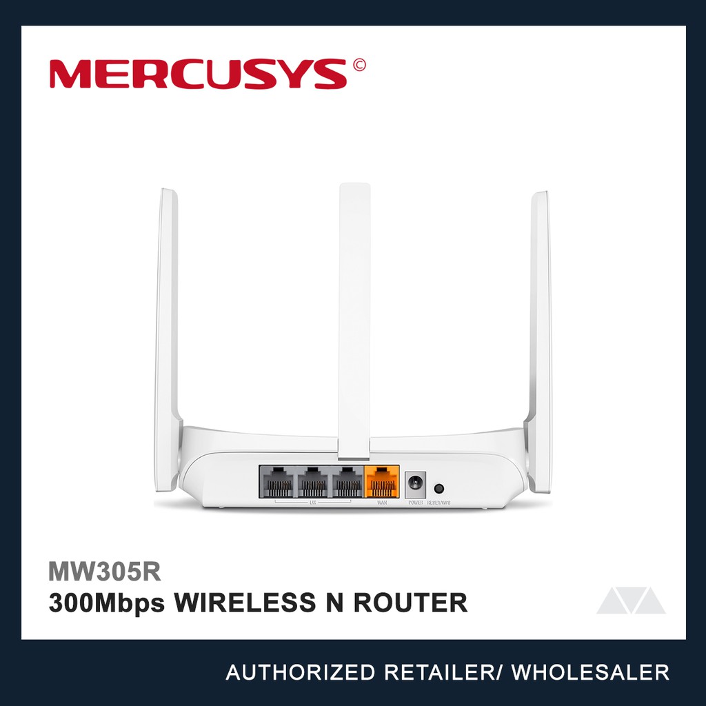 Mercusys Mw305r 300mbps Wireless N Router Powered By Tp Link Shopee Philippines