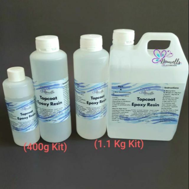 TOPCOAT EPOXY RESIN Sealer and Finish Doming Resin for Wood Stone