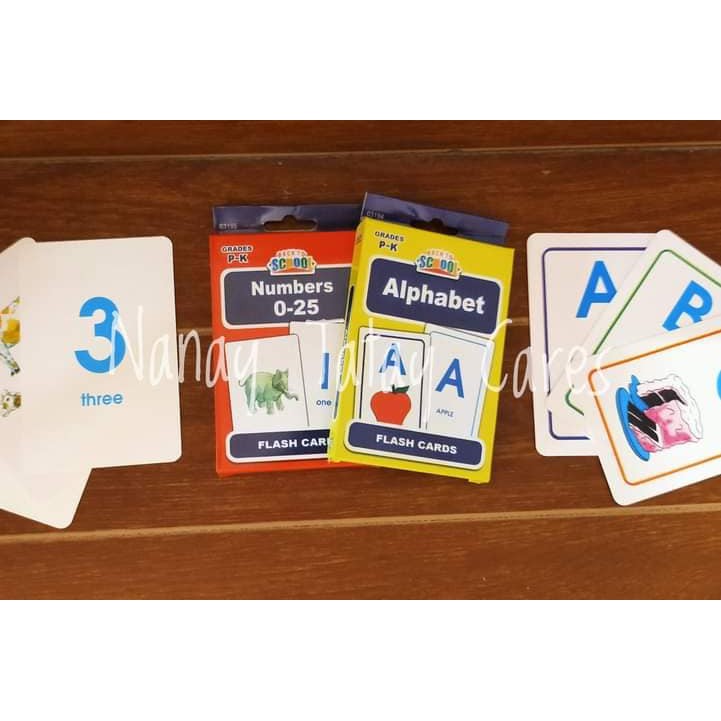 Flash Card In Box Alphabet Numbers 0 To 25 Educational Toy For Kids And Baby Shopee Philippines