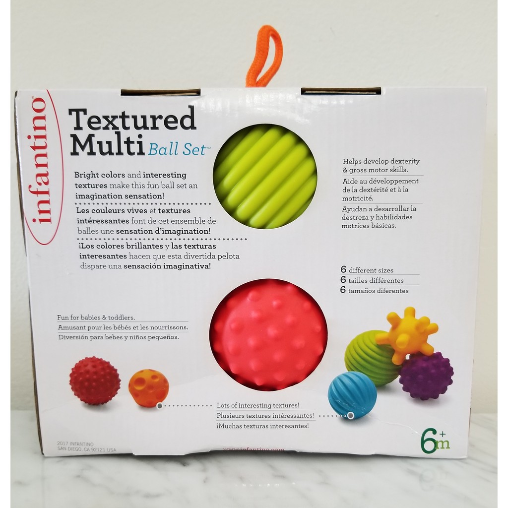 infantino textured balls