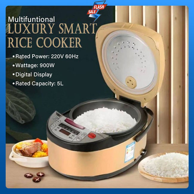 Rice Cooker 5L Large multifunctional mini electric cooker standard