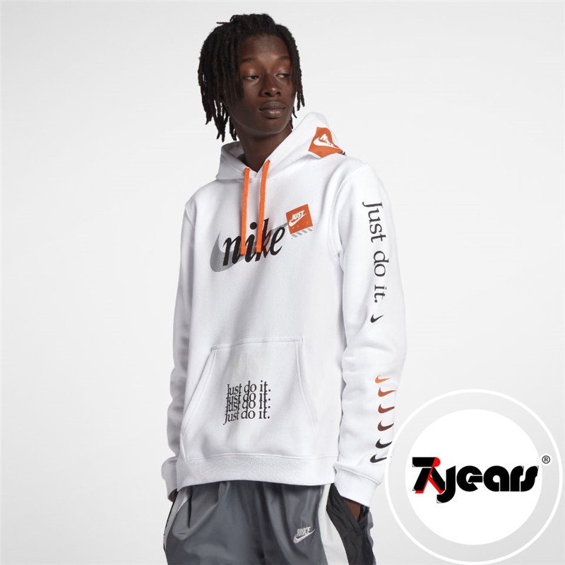 nike just do it hoodie off white