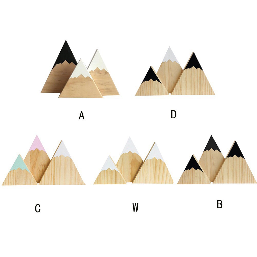 triangle shaped wood