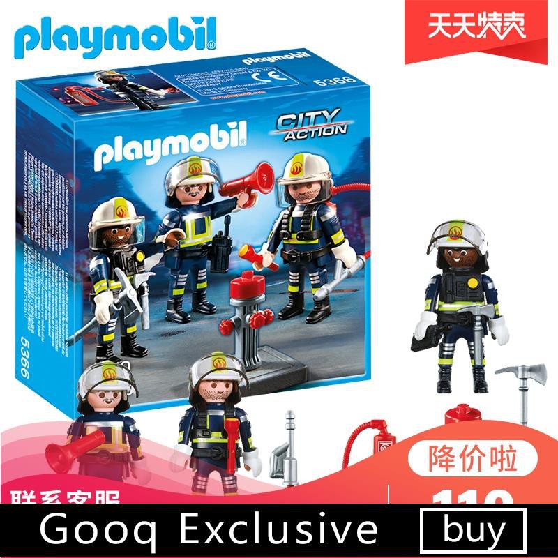 playmobil city action fire rescue