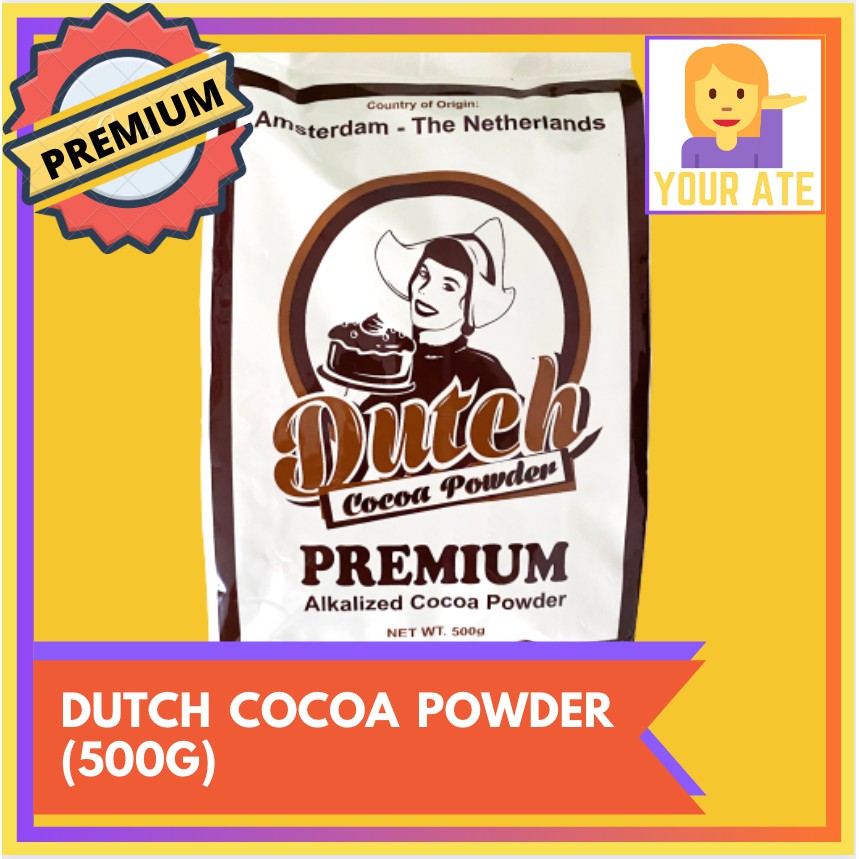 Dutch Premium Alkalized Cocoa Powder (500g) | Shopee Philippines