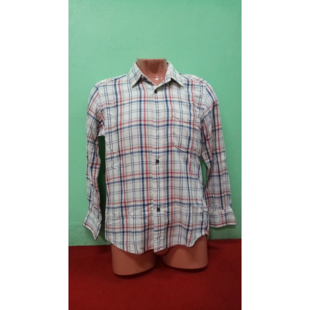 checkered polo shirt